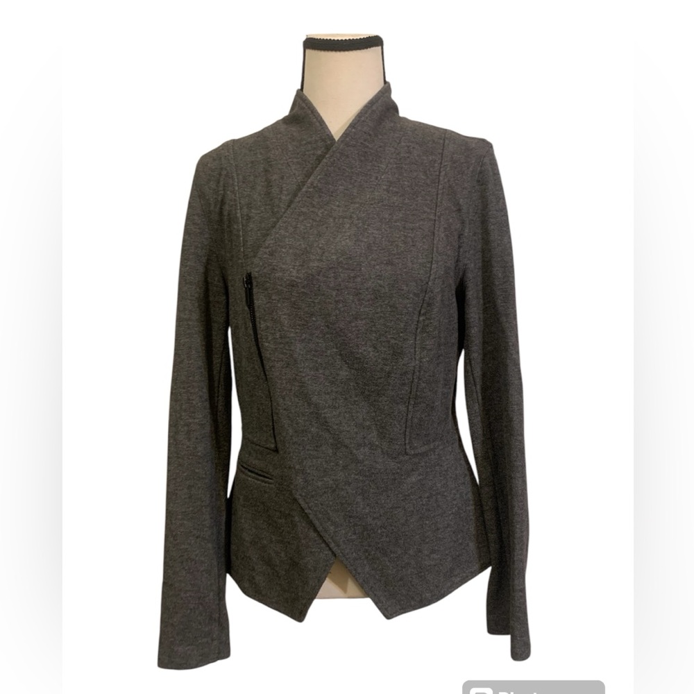 Cabi | Gray Asymmetrical jacket size small